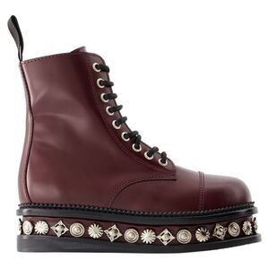 Aj1287 boots - Toga Pulla - Leather - Bordeaux
